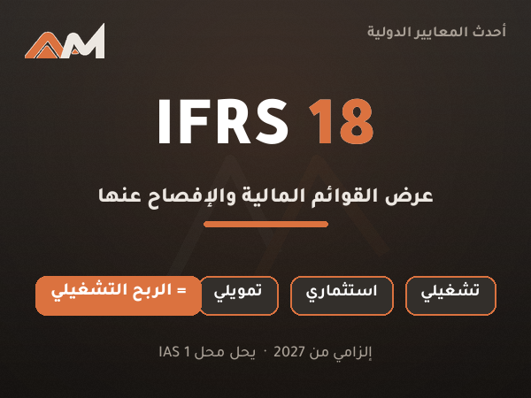 IFRS 18  المعيار الذي سيغيّر شكل قوائمك المالية في 2027
