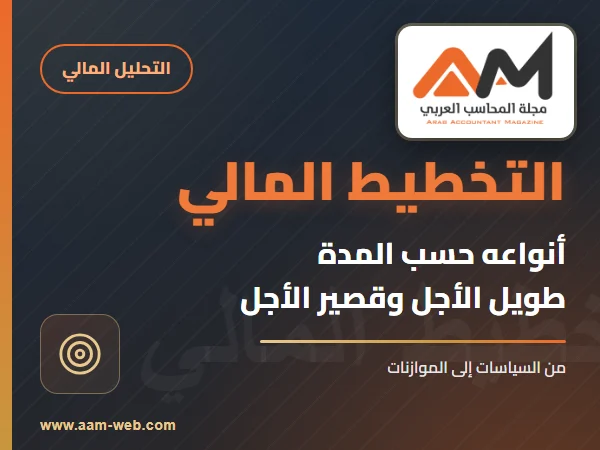 أنواع التخطيط المالي