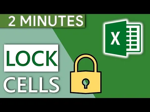 كيفية قفل الخلايا في Excel لحماية الصيغ الخاصة بك How to Lock Cells in Excel to Protect your Fo